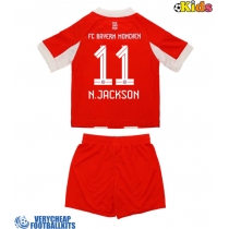 Bayern Munich Nicolas Jackson #11 Replica Home Minikit 2025-26 Short Sleeve (+ pants)